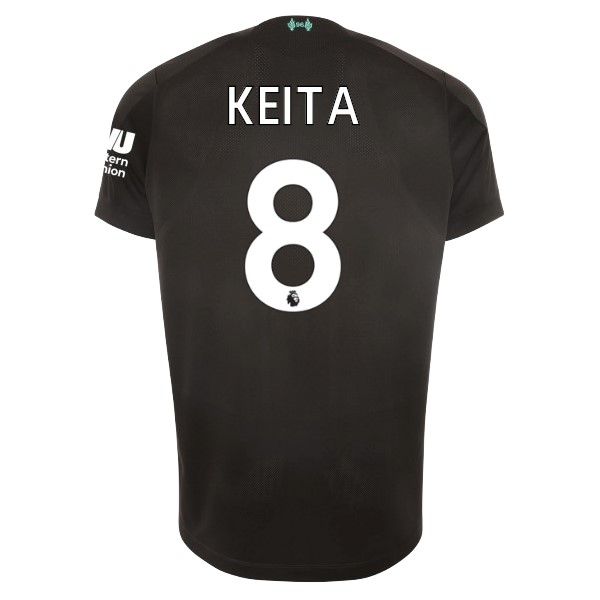 Camiseta Liverpool NO.8 Keita Replica Tercera Ropa 2019/20 Negro